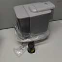 KIDISLE Hot & Iced Coffee Maker with Bold Setting, Single Serve Coffee Maker for K Cup and Grounds, 6-14 Oz Brew Sizes, 50 Oz Removable Water Tank, One Cup Coffee Machine with Reusable Filter, Grey