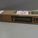 A-M Gutter Guard 5" x 200 Ft Mill Finish Aluminum, Leaf & Debris Protection