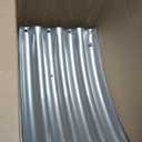 Land Guard Galvanized Raised Garden Bed Kit, 6×3×1ft Raised Garden Boxes Outdoor, Oval Metal Raised Garden Beds for Vegetables...