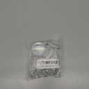 Faxco 30-Pieces Transparent Glass cabochons, Clear Glass Dome cabochon, Non-calibrated Round 1.57 inch/40mm for Photo Pendant Craft Jewelry Making