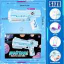 Electric Water Gun, Ultimate Battle Blaster Water Guns with Dual Nozzles High Capacity Automatic Squirt Guns Summer Outdoor Beach Swimming Pool Party Toy for Adult Kids