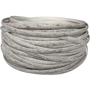 Feyart 25m/82ft 8.5mm Grey Wicker Repair Kit, PE Rattan Repair Kit for Wicker Chair Fixing, Patio Furniture Repair