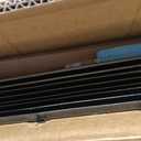 FOREHOGAR Metal Fence Post 3 Feet Black, Pack of 8, T Posts for Wire Fence, No Dig Steel U Posts Fencing for Lawn Garden Wire Mesh Fence Poles Sign Outdoor Light Duty