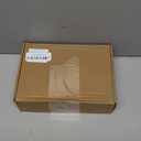 3 Inch Caster Wheels, Threaded Stem Casters Set of 4, Heavy Duty Wheel with Brake, Metric Size M8-1.25-25 (Screw Diameter 8mm, Screw Length 25mm) Casters for Wire Shelving, Furniture Dolly