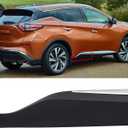 Rear Door Lower Molding Trim Panel with Chrome Trim Fit for Nissan Murano 2015 2016 2017 2018 2019 2020 2021 2022 2023, Right Passenger Side