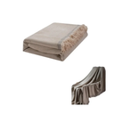 Chenille Knitted Throw Blanket with Tassel, elegant home chair sofa Decor Throw, Soft Cozy Blanket all season, Lightweight warm Blanket for farmhouse bed Couch outdoor travel car, Beige(180x230cm)