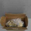 3" stem Caster Wheels, Hotel Restaurant Trolley Casters Set of 4 (4with brake, Gold plating),threaded stem 8 * 15mmLightweight Total Capacity 160lbs