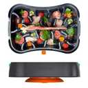 Super Feedy Slow Feeder Dog Bowl - BPA-Free, Food Grade Silicone - Slow Eating Pet Bowl for Fast Eaters - Wet & Dry Food Suitable