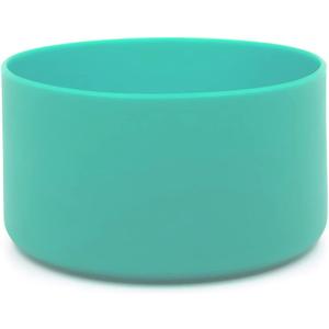 Flaskars Protective Silicone Boot for 12 oz - 40oz Hydroflask Water Bottles Anti-Slip Bottom Stanley Sleeve Cover Bumper (Mint)