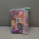 Polly Pocket Dolls & Playset with Pets & 13 Accessories, 2-in-1 Momma Monkey & Baby Wearable Purse & Animal Toy