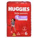 Huggies Size 7 Diapers, Little Movers Baby Diapers, Size 7 (41+ lbs), 80 Count (2 Packs of 40), Packaging May Vary