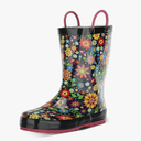 Western Chief Rain Boots with Pull on Handles for Toddlers and Kids - Premium Waterproof Boots for Boys and Girls 10