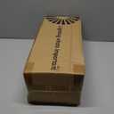 Christmas Angel Tree Topper with Feather Wings, Plug in Christmas Tree Ornament for Indoor Office Xmas New Year Holiday Tree Decoration, White and Blue