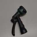 AUTOMAN-Garden-Hose-Nozzle, ABS Water Spray Nozzle with 7 Adjustable Watering Patterns, Slip Resistant for Watering Plants, Lawn& Garden, Washing Cars, Cleaning, Showering Pets & Outdoor Fun. (Dark Green)