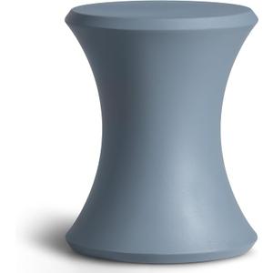 Coast Modern Outdoor Side Table - Lounger Table for Inside Pool or on Patio - All-Weather Furniture for Sun Shelf Up to 15" - Stone Blue