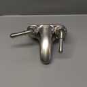 Pacific Bay Lynden Bathroom Sink Faucet - Metallic Plating Over Lightweight ABS Plastic (Brushed Satin Nickel)
