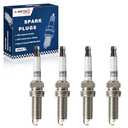 Double Iridium Spark Plugs 4 Pack 91187 9029 Fits for Nissan Altima 2.5 2007 2008 2009 2010 2011 2012 2013,Nissan Frontier 2005-2019,Nissan Rogue 2008-2013,Nissan Sentra 07-2019,Nissan Versa 2007-2020 +1
