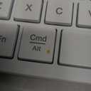 SABLUTE Wireless Keyboard with 7 Colored Backlits, Rechargeable Silent Compact Cordless Computer Keyboard with Low Profile Quiet Light Up Keys for Windows, PC, Linux, Chrome, Mac (White)