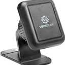 Magnetic Phone Mount, Universal Stick On Dashboard Magnetic Car Mount Holder, for Cell Phones with Fast Swift-snap Technology