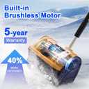 Cordless Snow Shovel Compatible for DeWalt 20V Battery with Brushless Motor, 12'' Cordless Snow Blower, Electric Snow Thrower, 6.2" Clear Depth with Front Handle for Deck,Patio(NO Battery)
