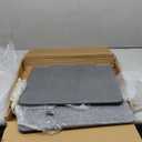 32 * 20 Stone Bath Mat Extra Large Diatomaceous Earth Non-Slip Shower Mat Quick Drying Diatomite Stone Mats for Bathroom Floor/Ktichen Counter Super Absorbent Natural Easy to Clean Grey (Grey Large)