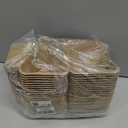 Half Dozen Vintage Egg Cartons 25 Pack, Blank Natural Pulp 6 Count Carton for Chicken Eggs Reusable, Storage Tray Strong for Holds Up to Six 6 Egg Cardboard Paper Holder Container for Refrigerator
