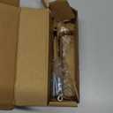 Goo-Ki 2 Pack 5 Inch 128mm Hole Center Cabinet Pulls Antique Brass Zinc Alloy Kitchen Drawer Pulls Drawer Handles 5.4 Inch Length 2202-GT-128