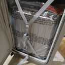 Premium Carry On Luggage, 20Inch&29 Inch Top Opening Airline Approved ABS+PC Hard Shell Suitcases with Silent Wheels, TSA Lock,Front Pocket and Wet-dry Separated Six-piece Set (Dark Grey)