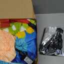 Hawaiian Christmas Santa on Flamingo Inflatable Decoration 5ft Tropical Santa Blow up Beach Christmas Inflatable Outdoor Decor with LED Light Xmas Flamingo Pool Floating for Outside Holiday Garden