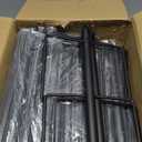 Aredy 4 Pack String Light Poles - 10FT Light Poles for Outside with Fork Base, Outdoor String Light Poles, Durable Poles for String Lights in Backyard, Deck, Garden, Wedding Events