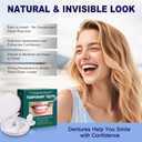 Temporary Snap-On Smile Covers for Men & Women Reusable Cosmetic Teeth Covers, Dental Veneers, Comfortable Fit, Non-Medical Smile Accessory