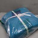 Bedsure Gentlesoft 100% Cotton Blanket King Size for Bed - Breathable and Soft for Spring Summer, Thick Cozy Waffle Weave Blanket Gifts for Women, Teal, 104x90 inches