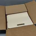 Amazon Basics Manila File Folders with Fasteners for Organized Filing, Letter Size, 100-Pack