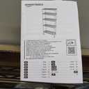 Amazon Basics 5-Shelf Adjustable, Heavy Duty Storage Shelving Unit on 4'' Wheel Casters, Metal Organizer Wire Rack, 30" L x 14" W x 64.75" H, Black