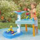 Little Tikes 3-in-1 Splash 'n Grow Outdoor Water Play Table with Accessories and Splash Pad for Kids, Children, Boys & Girls 3+ Years