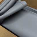 2727inch Washer Drain Pan Silicone Mat, With Raised Edge Washing Machine Silicone Mat, Multi-function Non Slip, Soft Foldable Portable Waterproof Padgrey