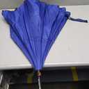 Komo 51100 Long Umbrella, Blue, Black, 23.6 inches (60 cm)