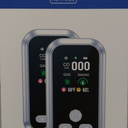 Gedsffati 5in1 Plug in Carbon Monoxide Detector 2 Piece Set &Smoke & Combustible Natural Gas Detectors Combination Builti-in Backup Battery HD Screen [Smoke CO Gas Temp Humidity Sensor] for Home Travel (White)