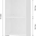 aboxoo Podium Stand - Portable Podium Stand with 4 Rolling Wheels, Pulpits for Churches with Adjustable Shelf, Hostess Stand, Mobile Teacher lecterns & podiums for Church, Classroom, Office (White)