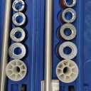 Orion Motor Tech Cam Bearing Removal and Installation Tool Set | Complete Camshaft Bearing Tool Kit with 1-1/8 to 2-2/3 Inch Adapters, Covers Most Domestic and Import Vehicles