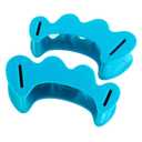 Correct Toes  Bunion Corrector, Toe Separator & Toe Spacers for Men and Women, Unisex, Aqua, Medium