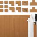 Wire Covers for Cords Kit-392.5in Wire Hiders for TV on Wall, Cord Cover Wall, Cord Hider Wall Mounted TV, TV Cable Hider Wall Kit for Wire Cover, Cord Concealer, 25 x L15.7 W 0.95H 0.55in, Brown
