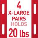 Command 20 lb XL 16 Pairs Heavyweight Picture Hanging Strips (32 Strips), Damage-Free Hangers for Picture Frames, No Tools Required, Ideal for Home Room Wall Decor, White Adhesive