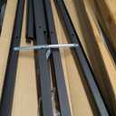 Shipping Container Shelf Brackets, Pack of 4, 3 Tier Shipping Container Shelving, 52" x 19", Heavy Duty Shipping Container Shelves with Powder Coated, High Load Capacity for Storage Optimization