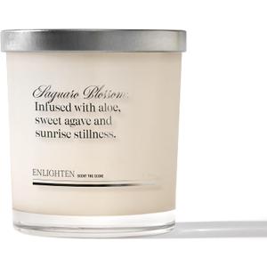 Enlighten Saguaro Blossom Candle | Luxurious Sweet Agave, Orange & Patchouli Scent | Double Scent Load for Enhanced Aroma | Eco-Friendly, Hand-Poured Soy Wax | 12oz Glass Tumbler | Made in USA