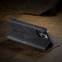 Wallet Case for iPhone 15 Pro, Shockproof Magnetic Flip Wallet Cover with Card Slots, Stand Feature and Full Protection Kickstand Phone Case for iPhone 15 Pro, Black