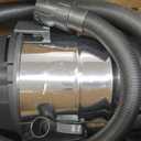 Amazon Basics Wet Dry Shop Vacuum Cleaner, 4 Gallon, 3 HP Stainless Steel, Grey/Black