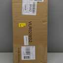 VASMIA Luggage Rack,Bamboo Suitcase Stand with Storage Shelf,Set of 2,Folding Luggage Stand for Guest Room,Hotel,Bedroom,Heavy-Duty, Holds up to 131 lb, White,VLR03W02