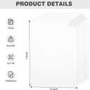 Cardstock 5x7, 110 Sheets, White Card Stock, 5x7 Cardstock Paper, 75lb/ 200gsm Heavyweight Blank Cards for Printer,DIY,Wedding Invitations, Thankyou Cards, Postcards