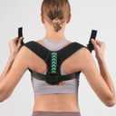 Posture Corrector For Men And Women - Adjustable Upper Back Brace For Clavicle Support | Neck, Back, Shoulder Pain Relief